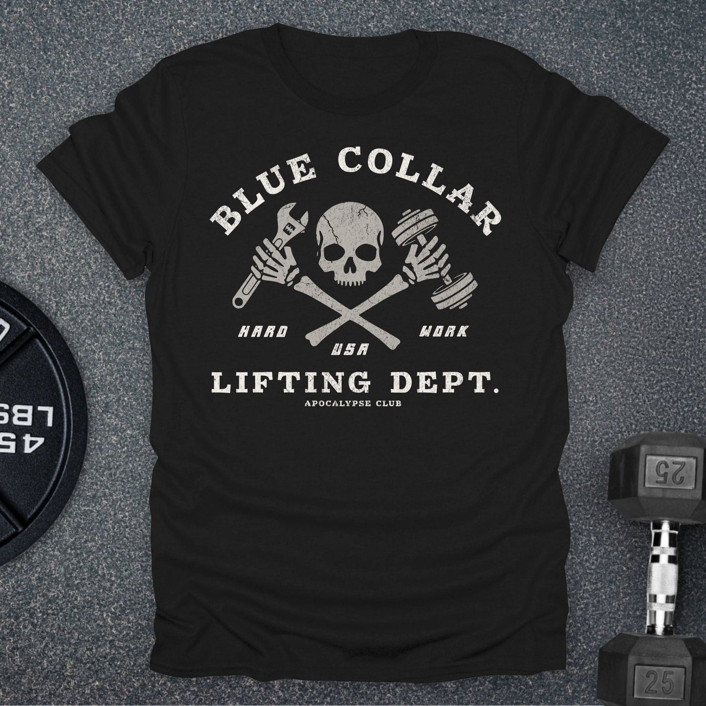 Blue Collar Lifting T-Shirt
