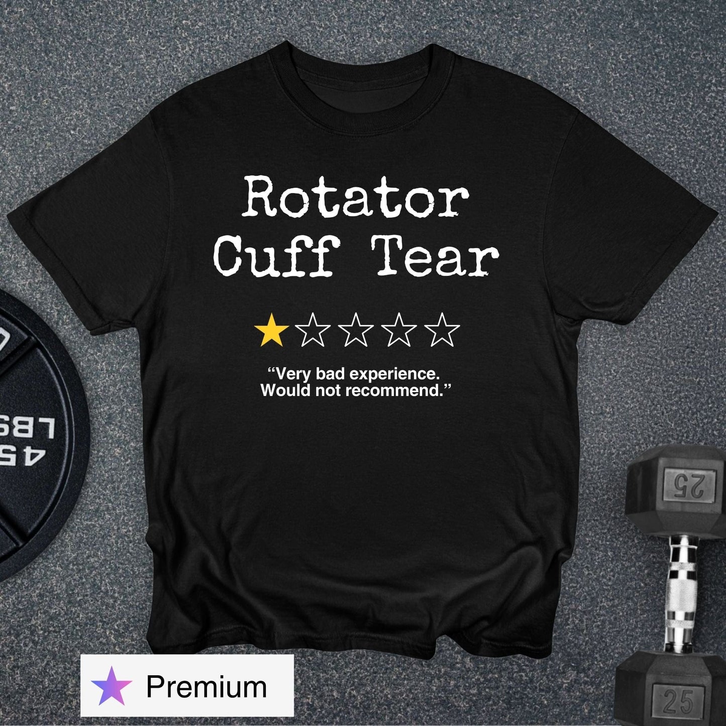Rotator Cuff Review Premium T-Shirt