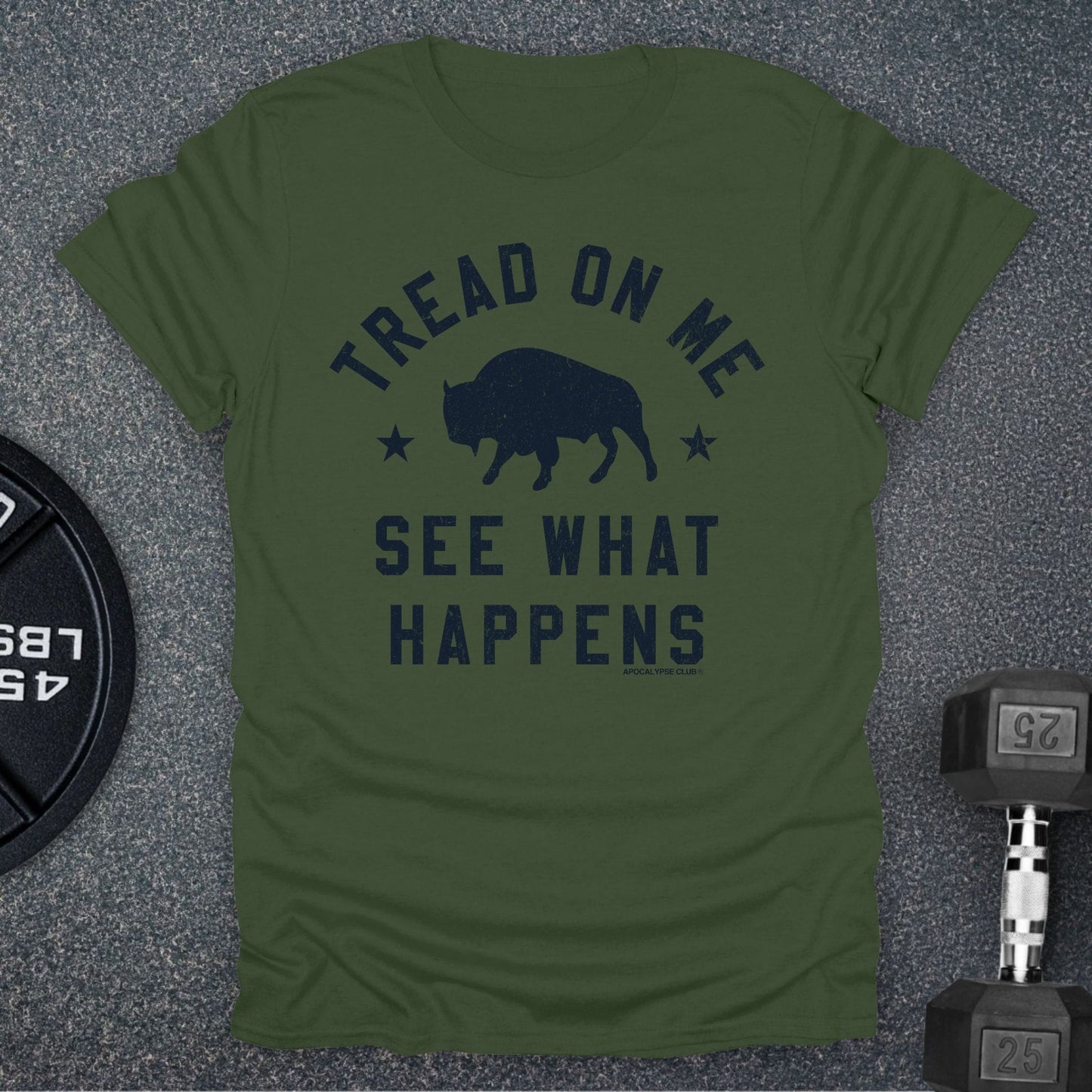 Tread On Me Bison T-Shirt