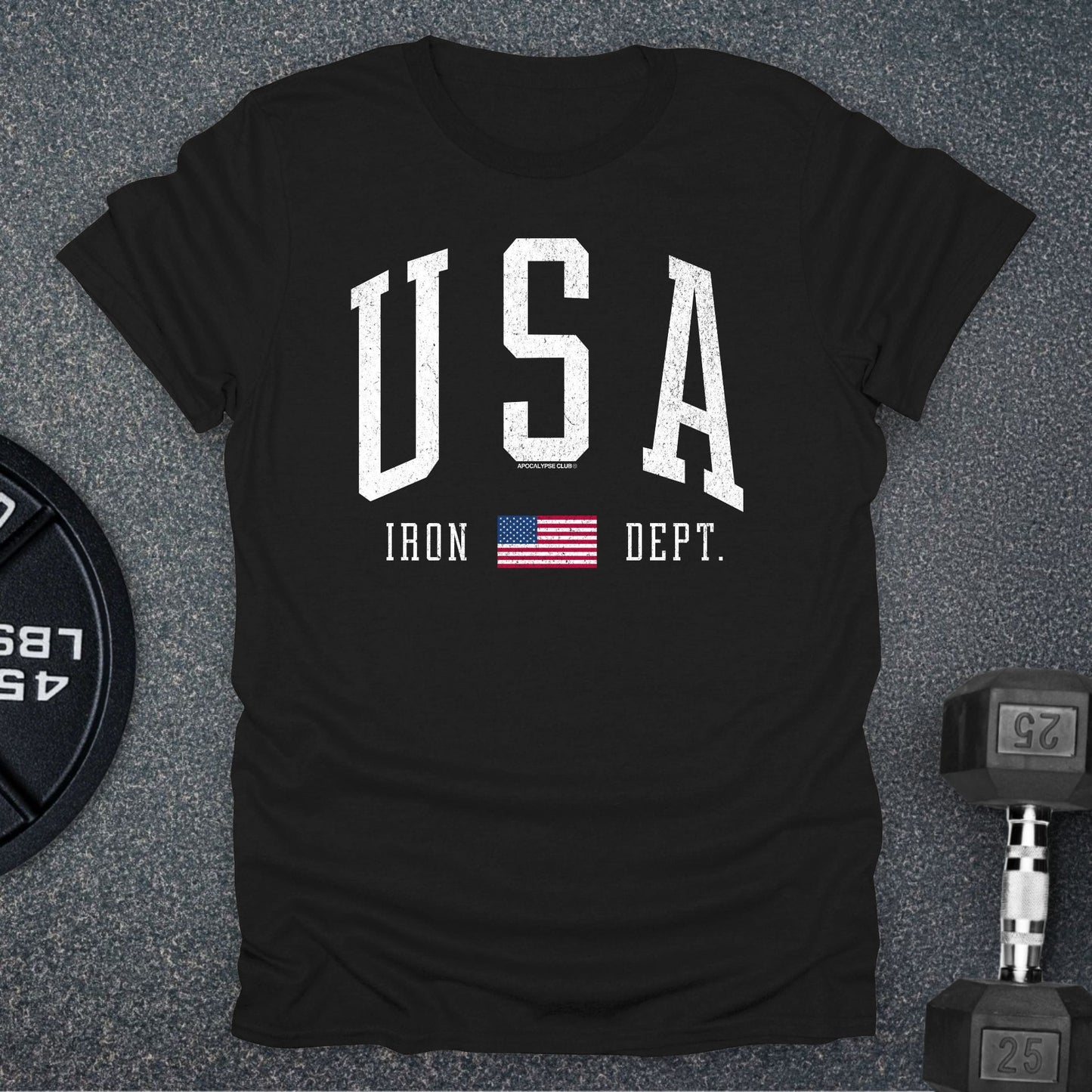 USA Iron Dept T-Shirt