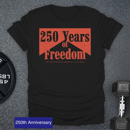 Western 250 Years Of Freedom T-Shirt