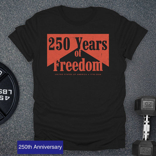 Western 250 Years Of Freedom T-Shirt