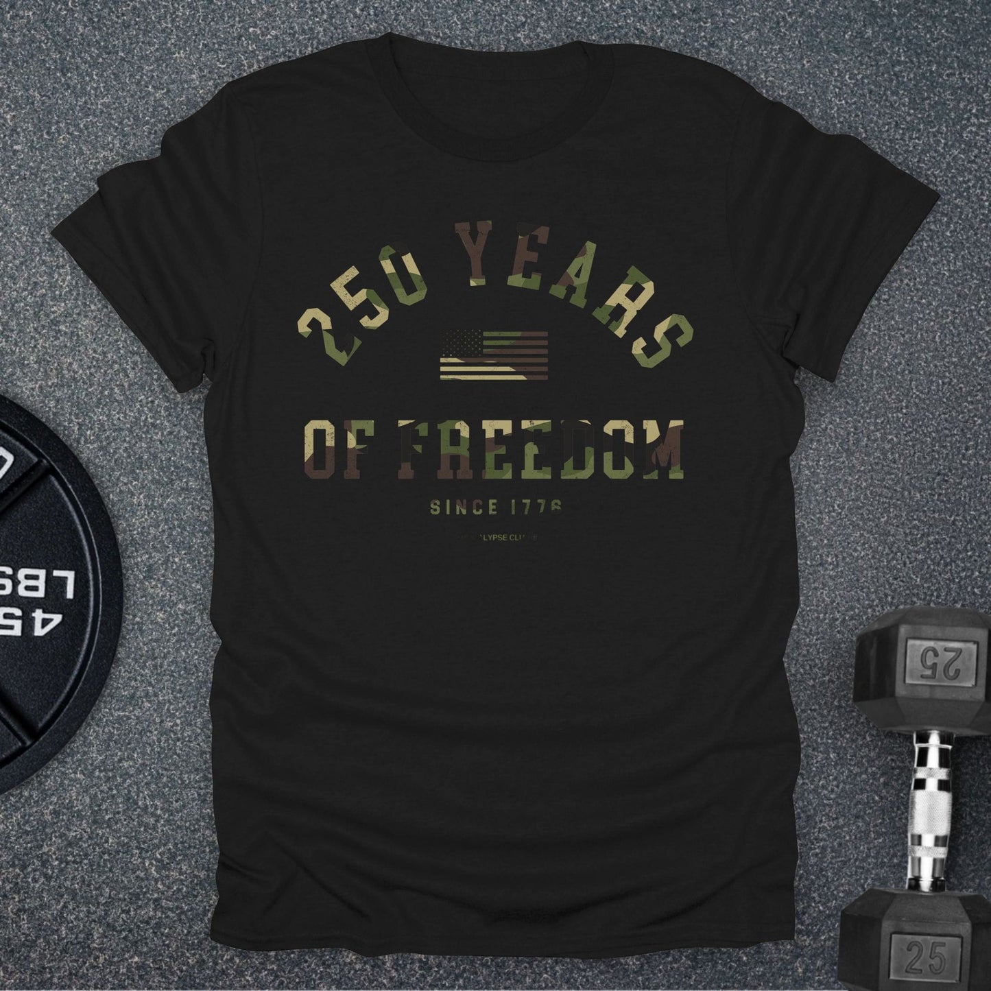 Camo 250 Years Of Freedom T-Shirt