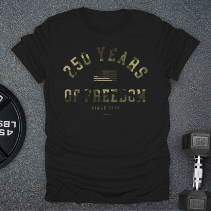 Camo 250 Years Of Freedom T-Shirt