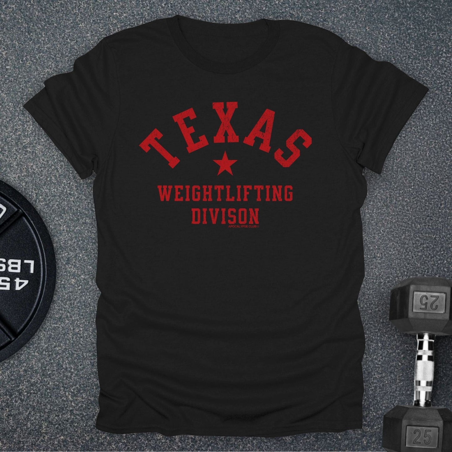 TX Weightlifting T-Shirt