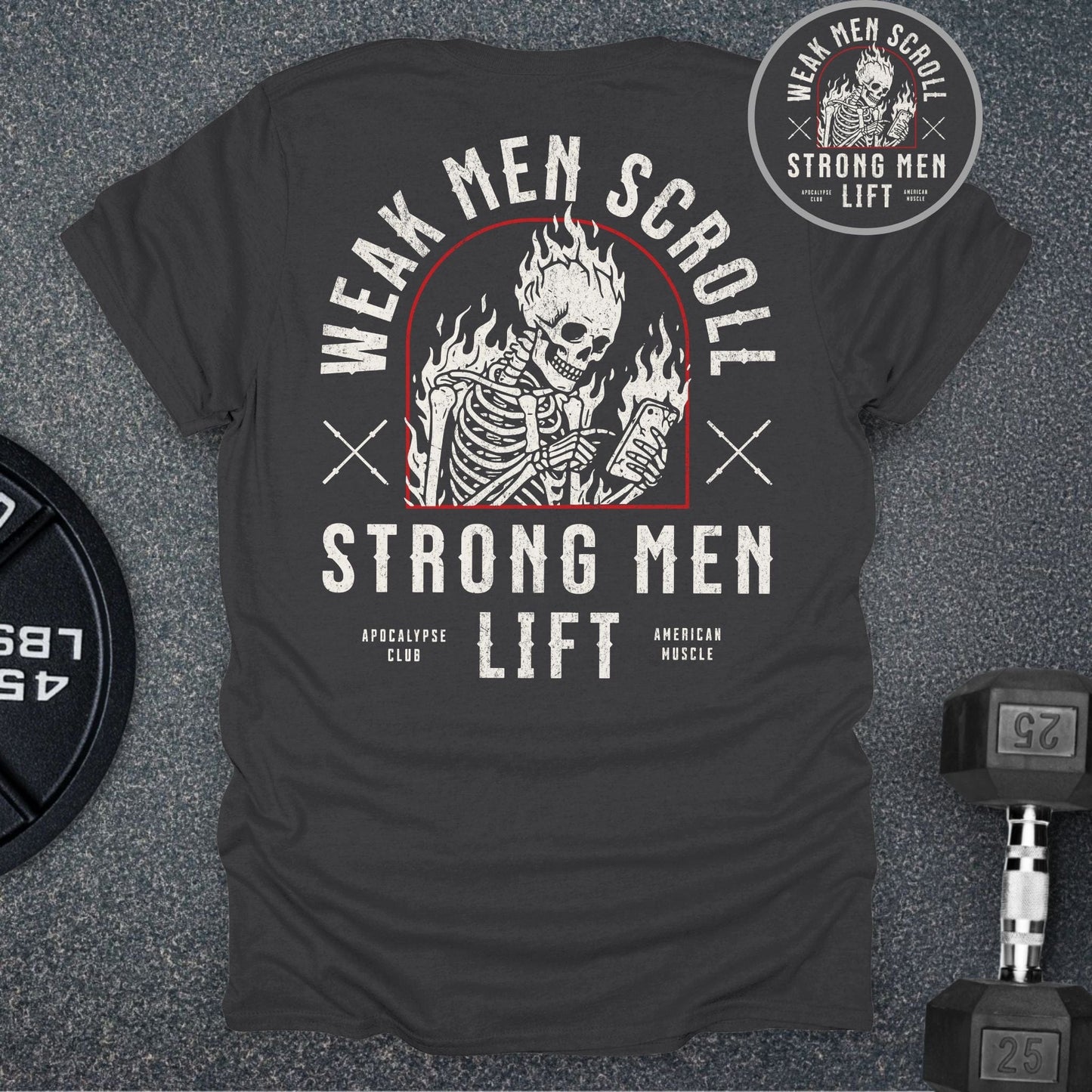 Strong Men Lift Club T-Shirt