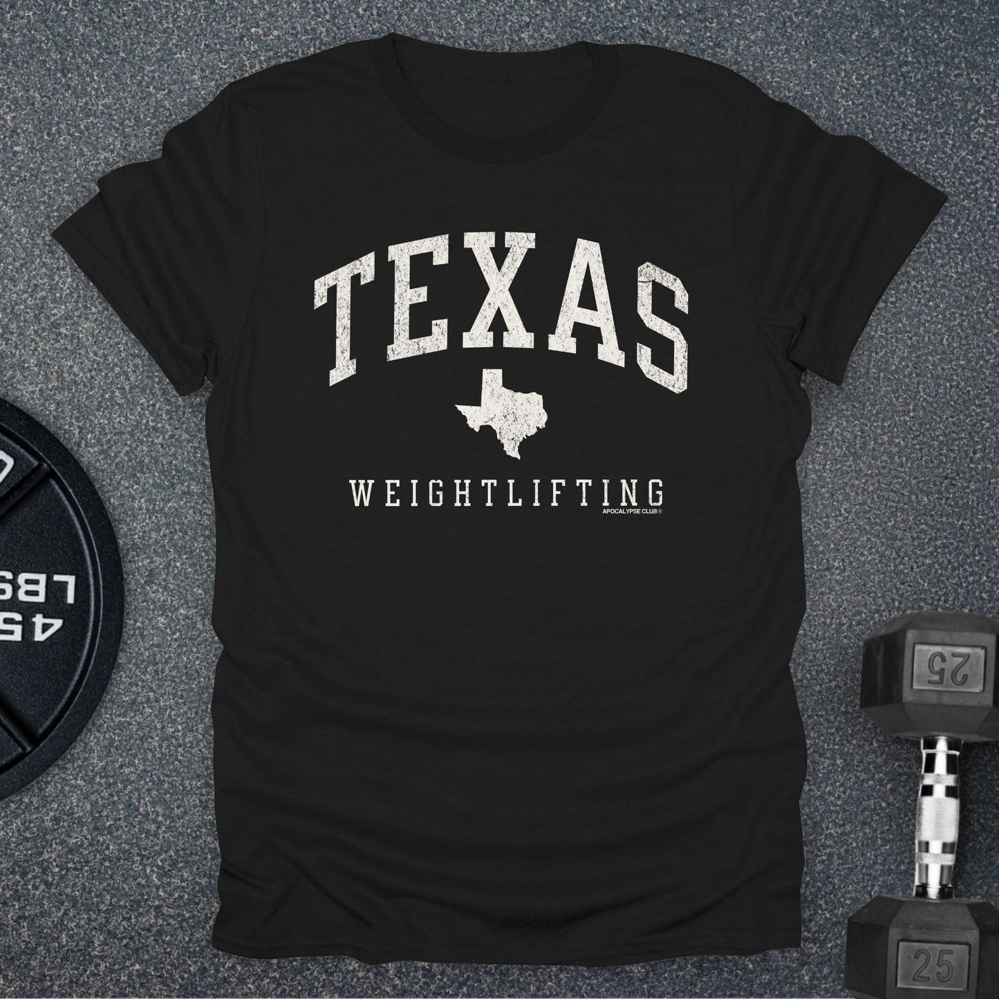 Texas Weightlifting T-Shirt