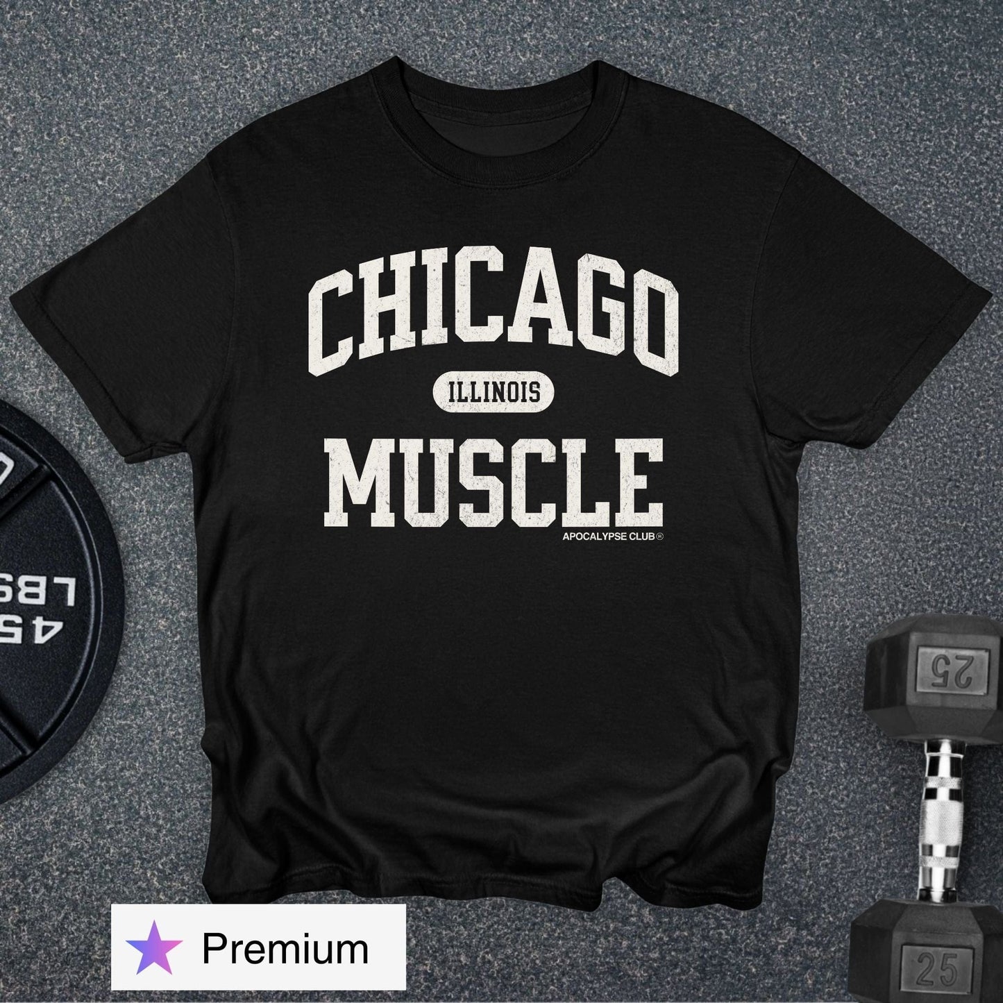 Chicago Muscle Premium T-Shirt
