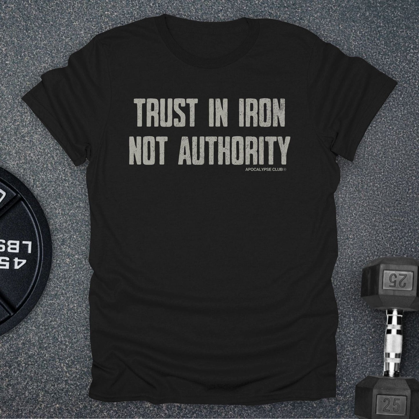 Iron Not Authority T-Shirt