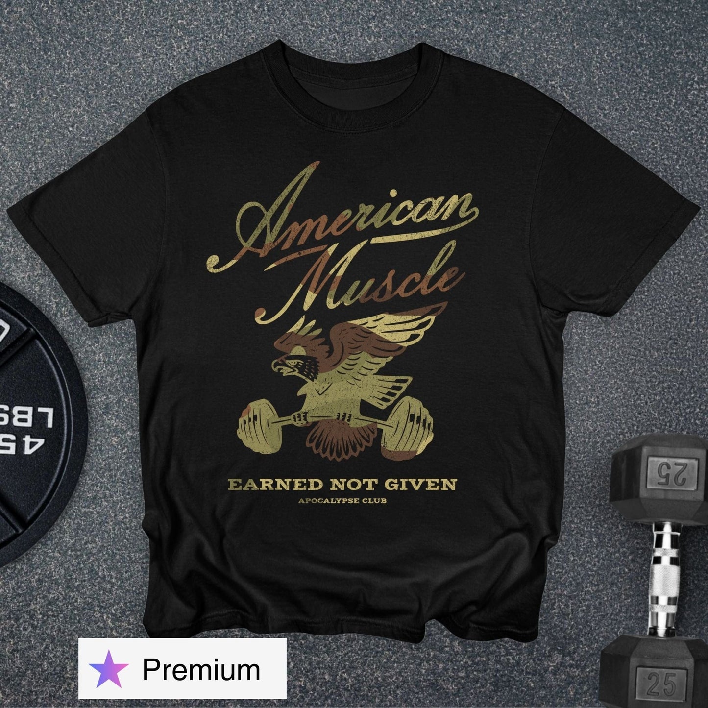 Camo Emblem Premium T-Shirt