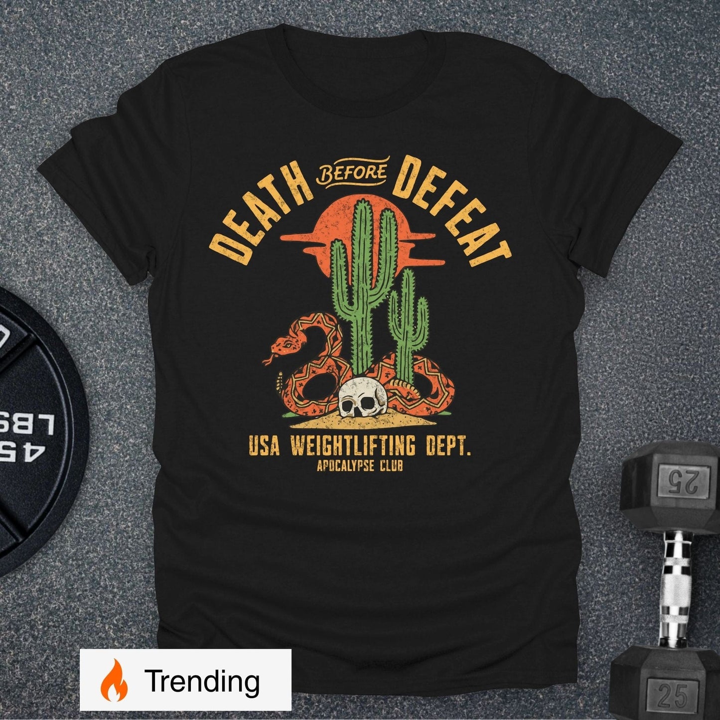 Death Before Defeat T-Shirt