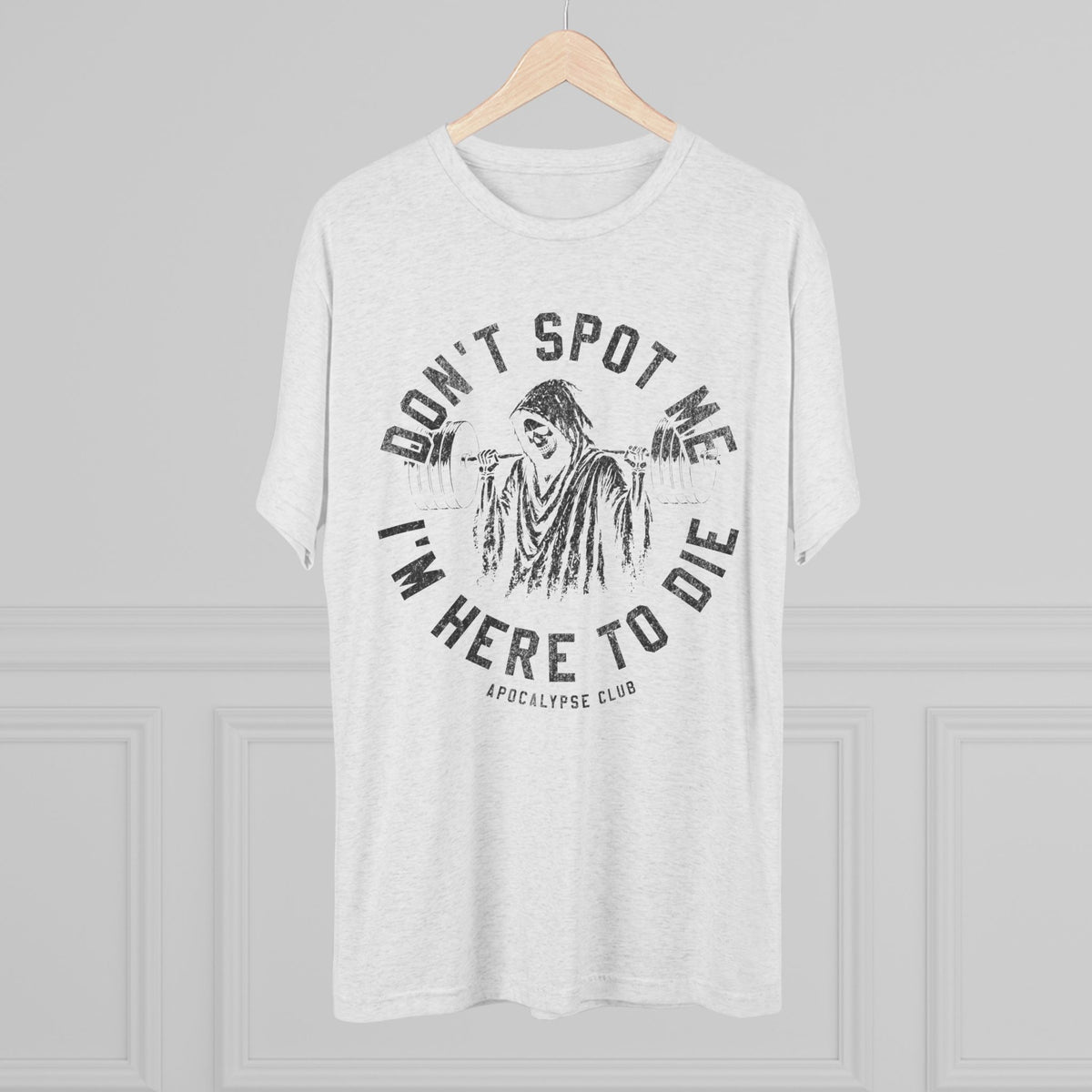 Don't Spot Me Crest Tri-Blend T-Shirt