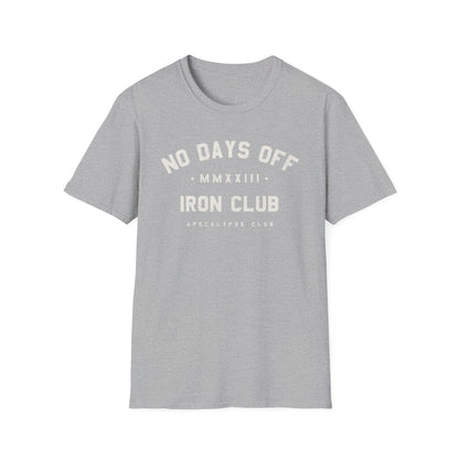 No Days Off Iron Club T-Shirt