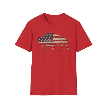 USA Bison T-Shirt