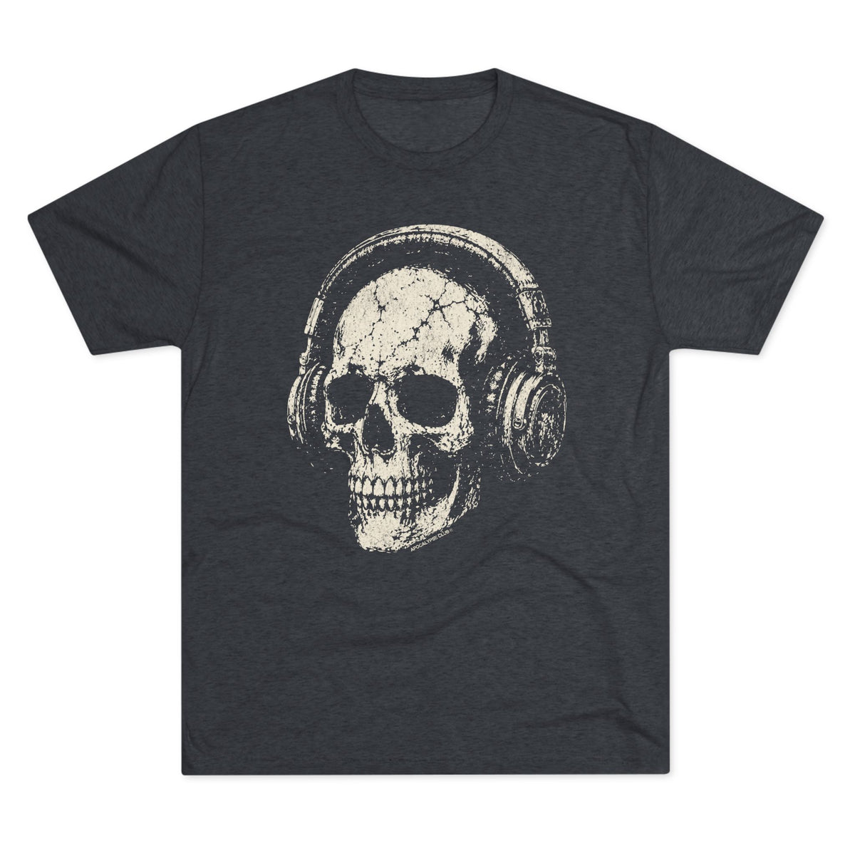 Locked In Skull Tri-Blend T-Shirt