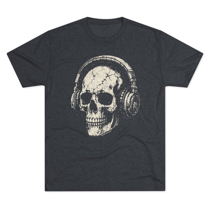 Locked In Skull Tri-Blend T-Shirt
