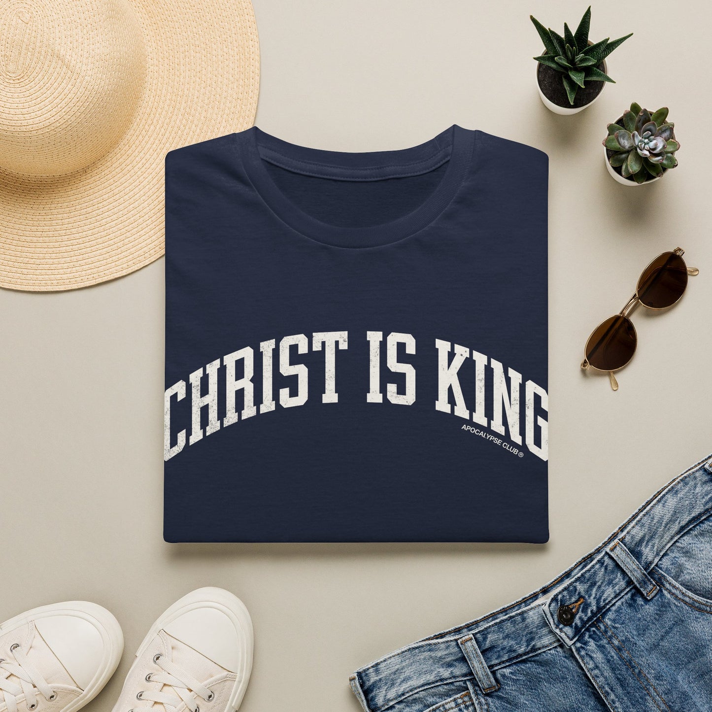 Christ Is King Varsity T-Shirt