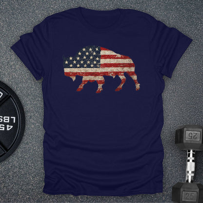 USA Bison T-Shirt