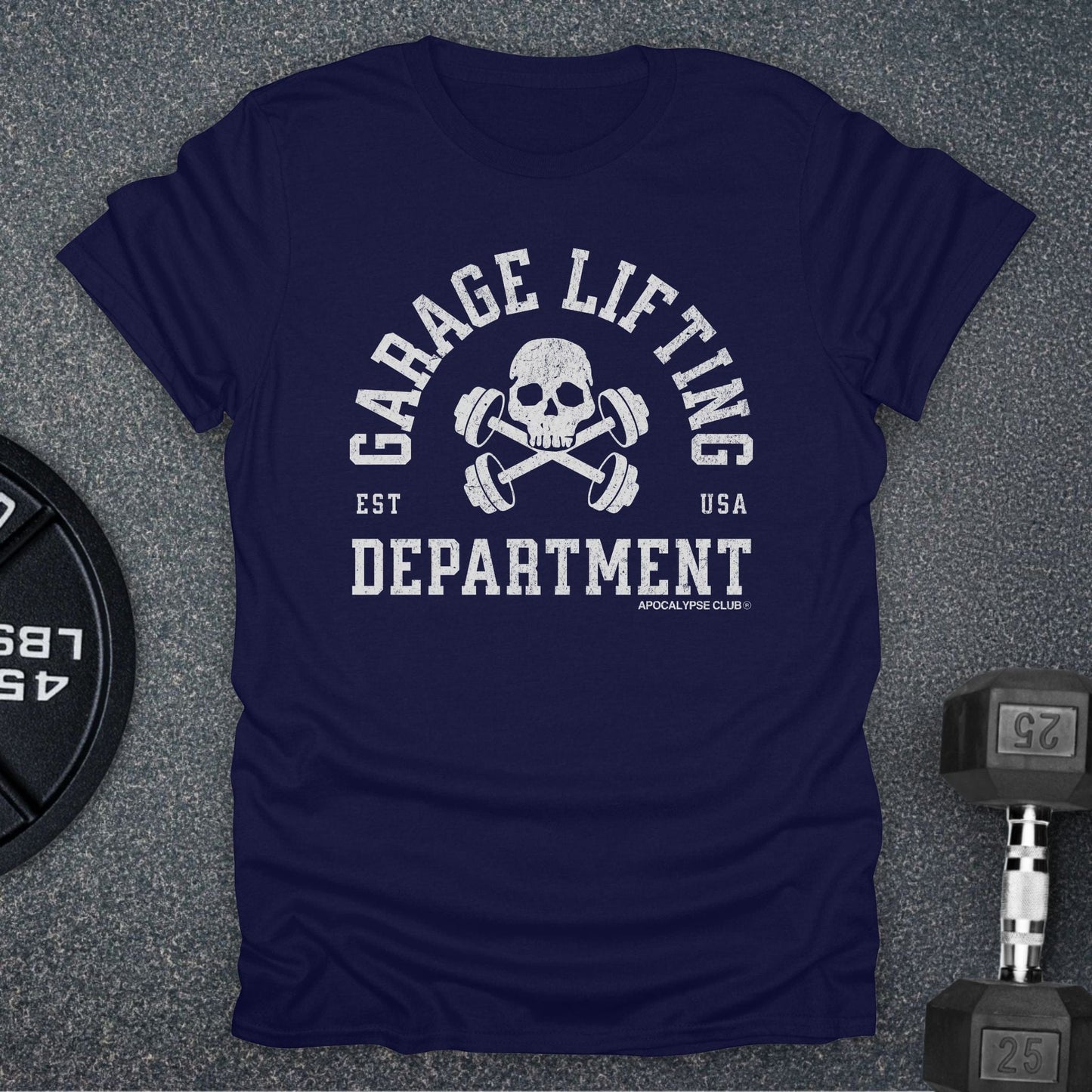 Garage Lifting Department T-Shirt