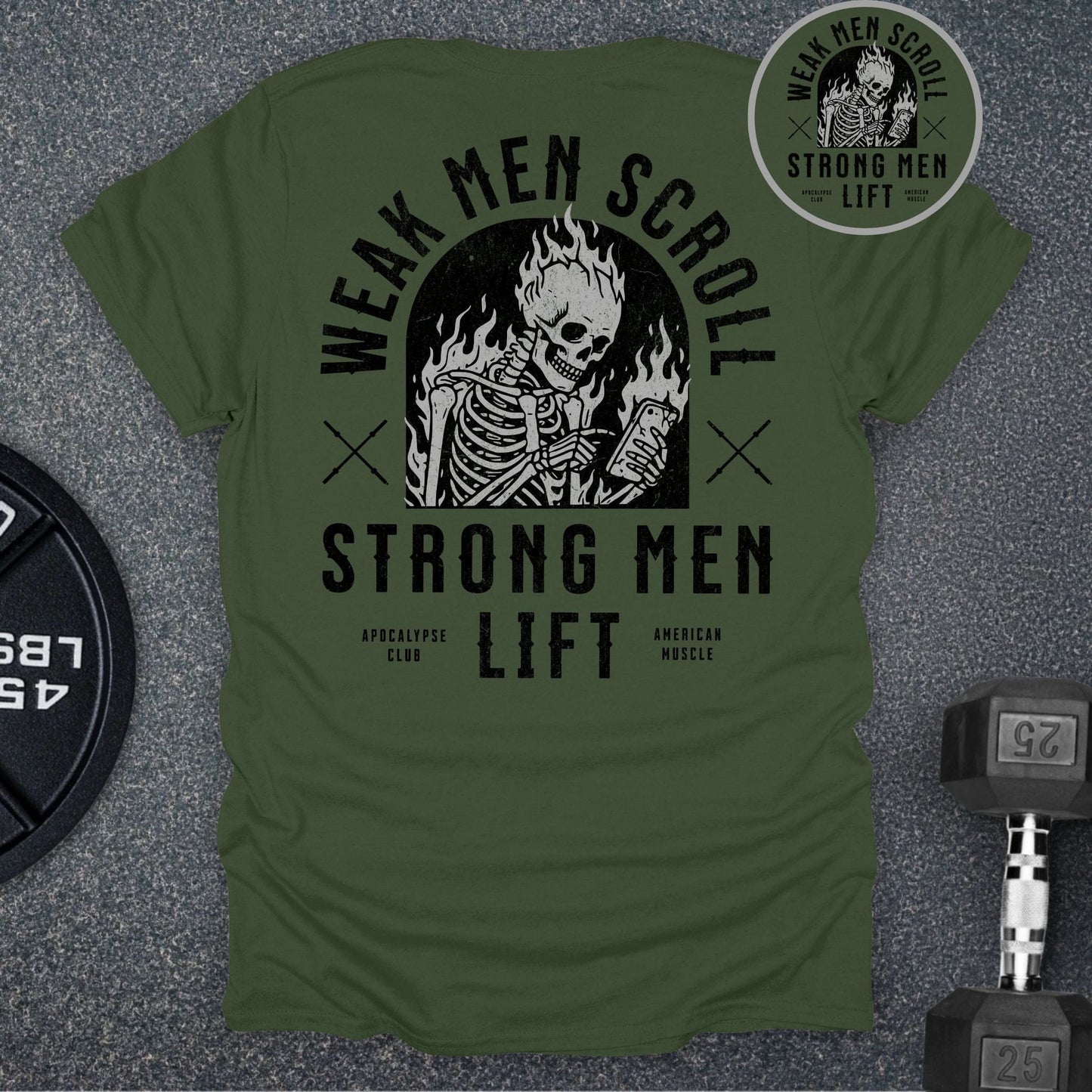 Strong Men Lift Club T-Shirt