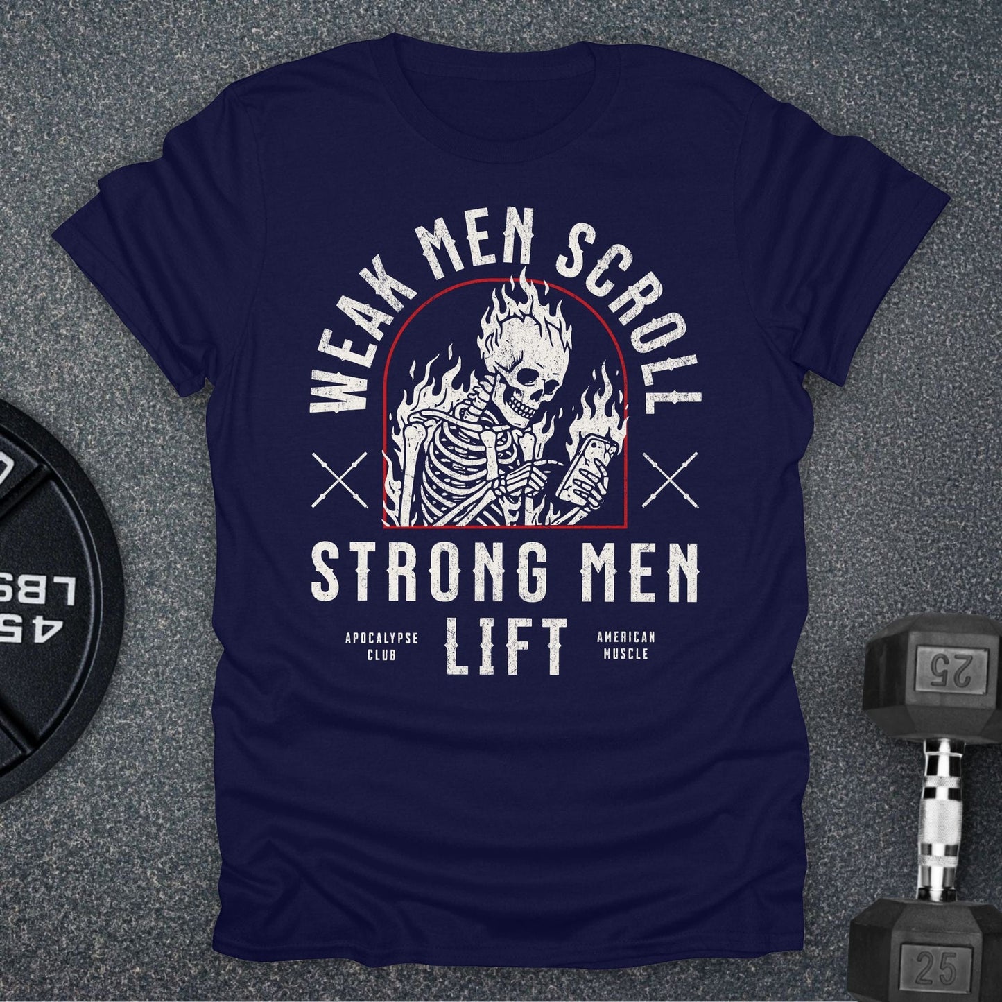 Weak Men Scroll T-Shirt