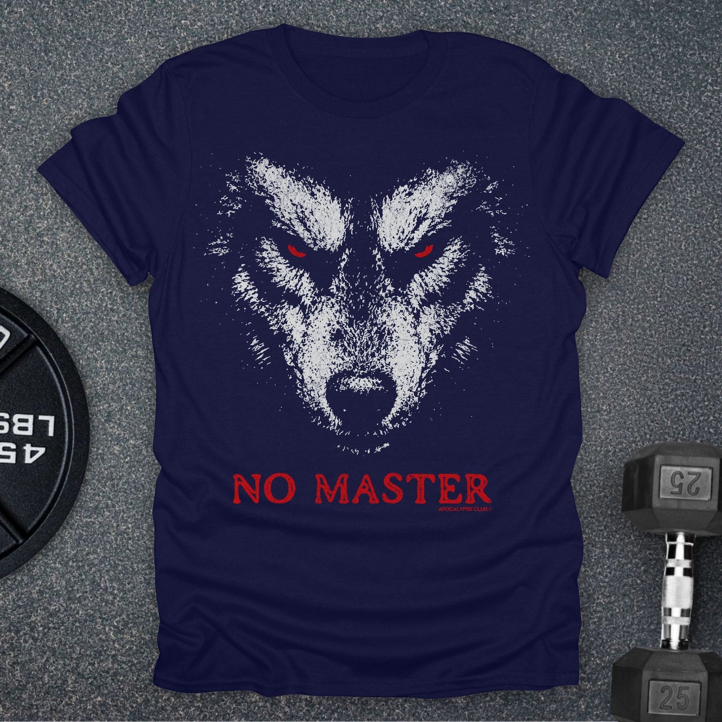 No Master Wolf T-Shirt