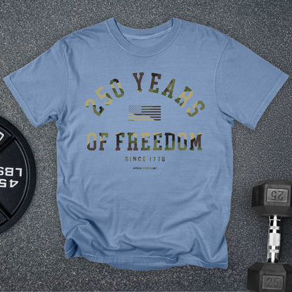 Camo 250 Years Of Freedom Premium T-Shirt