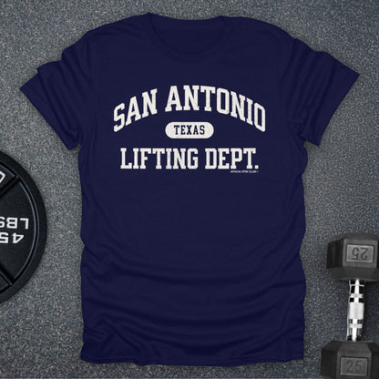 San Antonio Lifting Dept T-Shirt