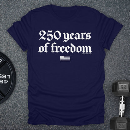 250 Years Of Freedom DNA T-Shirt