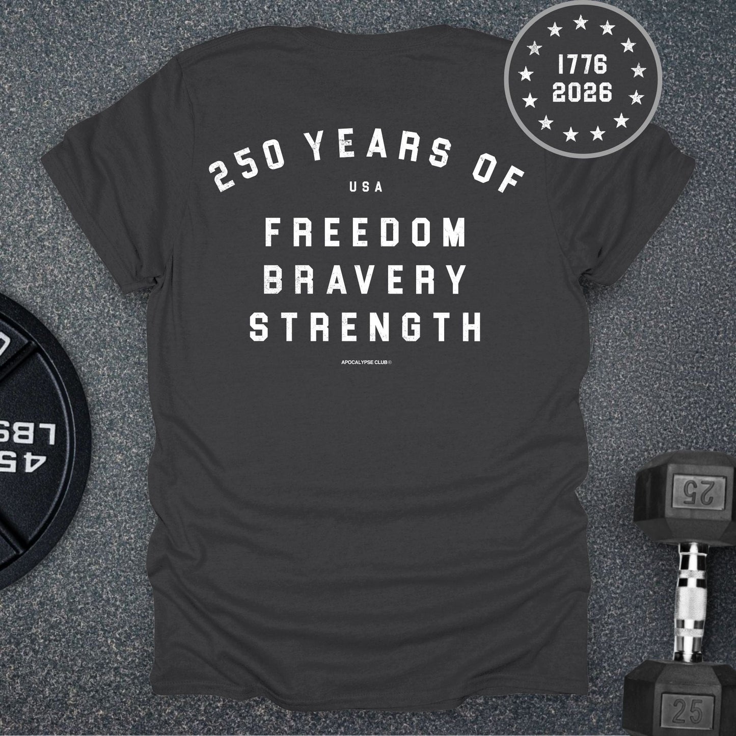 250th Anniversary Pillars T-Shirt