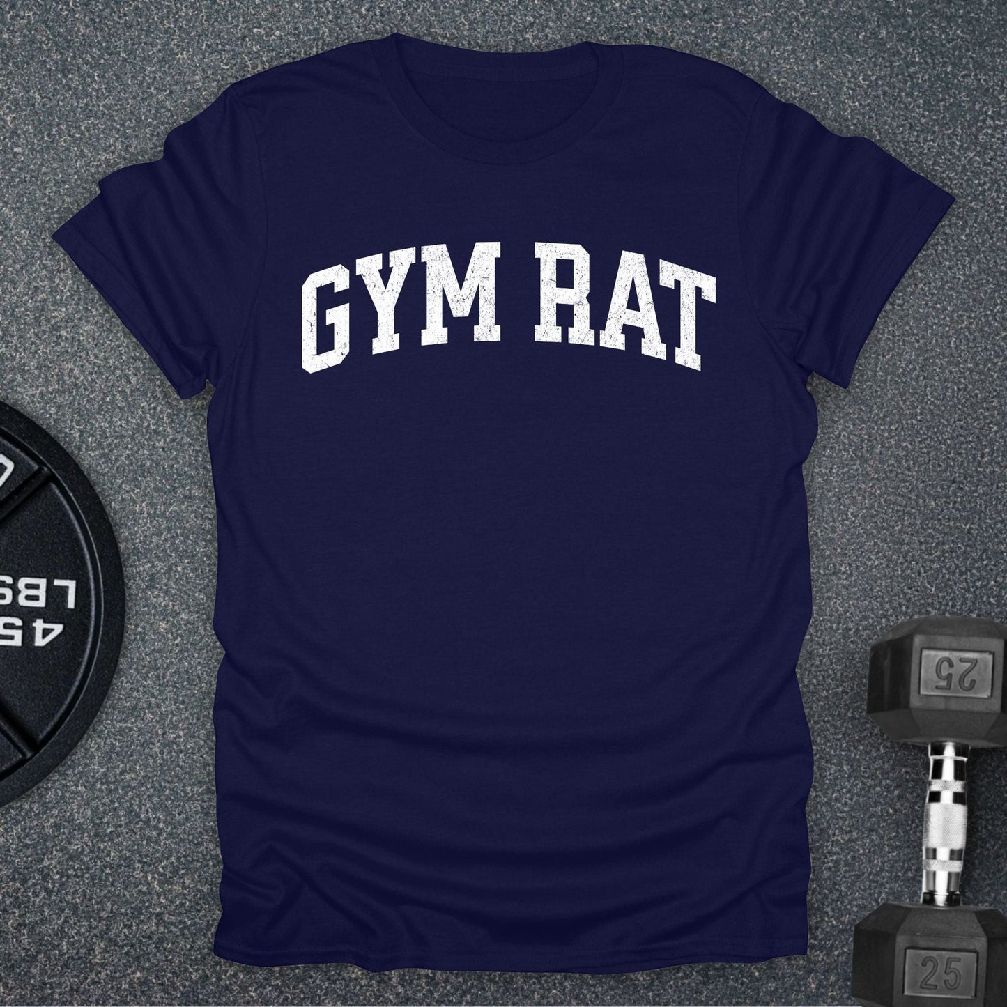 College Gym Rat T-Shirt
