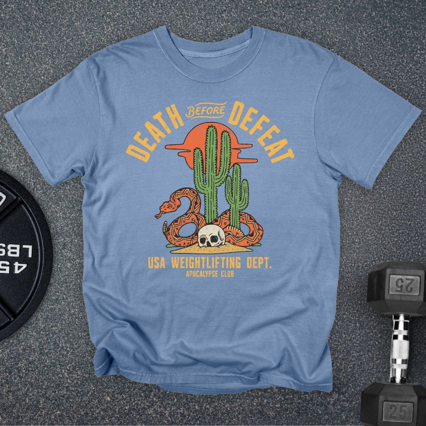 Death Before Defeat Premium T-Shirt