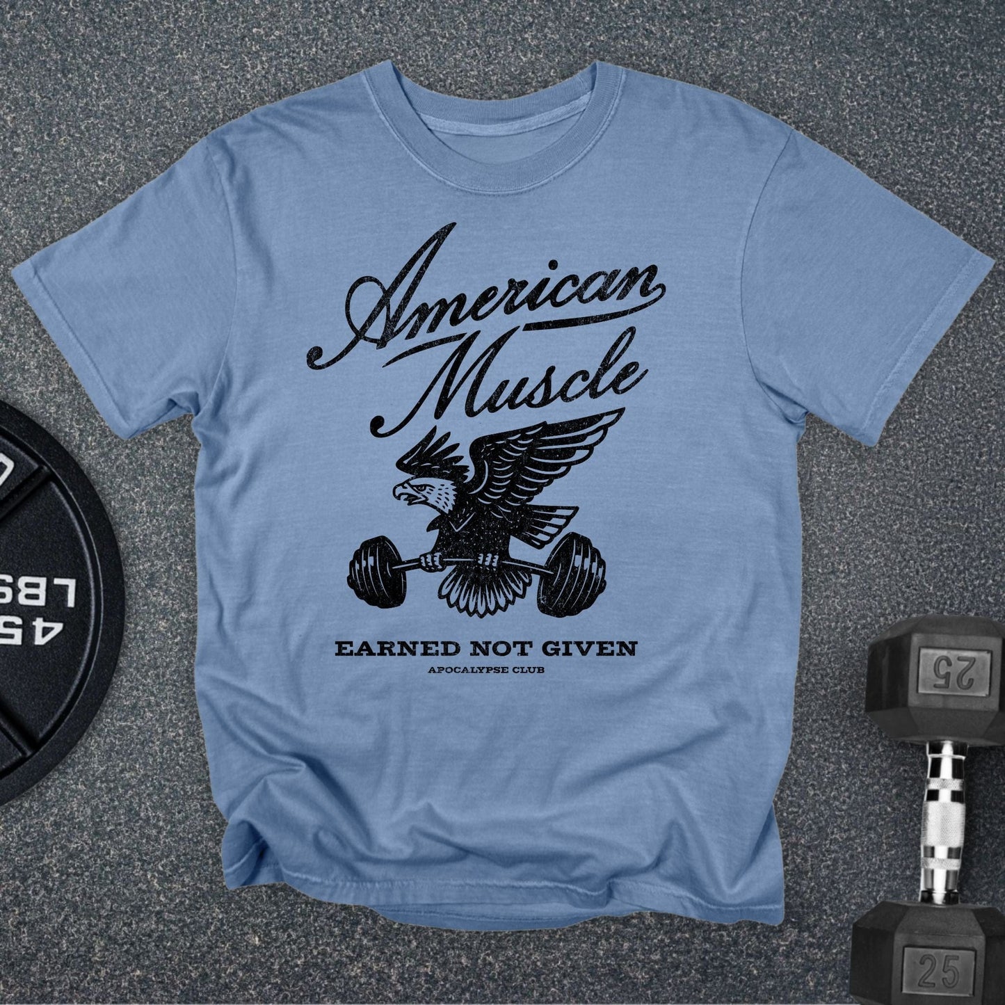 American Muscle Emblem Premium T-Shirt