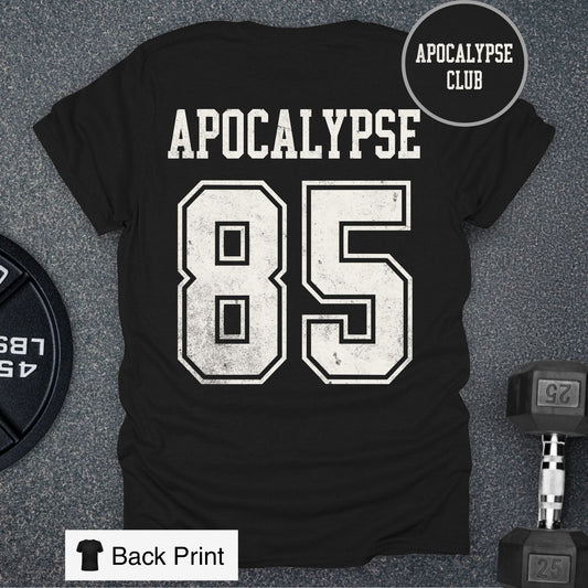 Apocalypse Club Stadium Black gym t-shirt