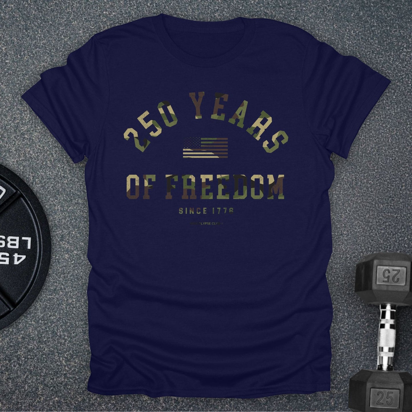 Camo 250 Years Of Freedom T-Shirt