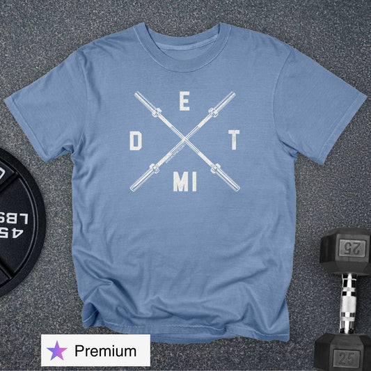 Detroit Crossbar Premium T-Shirt
