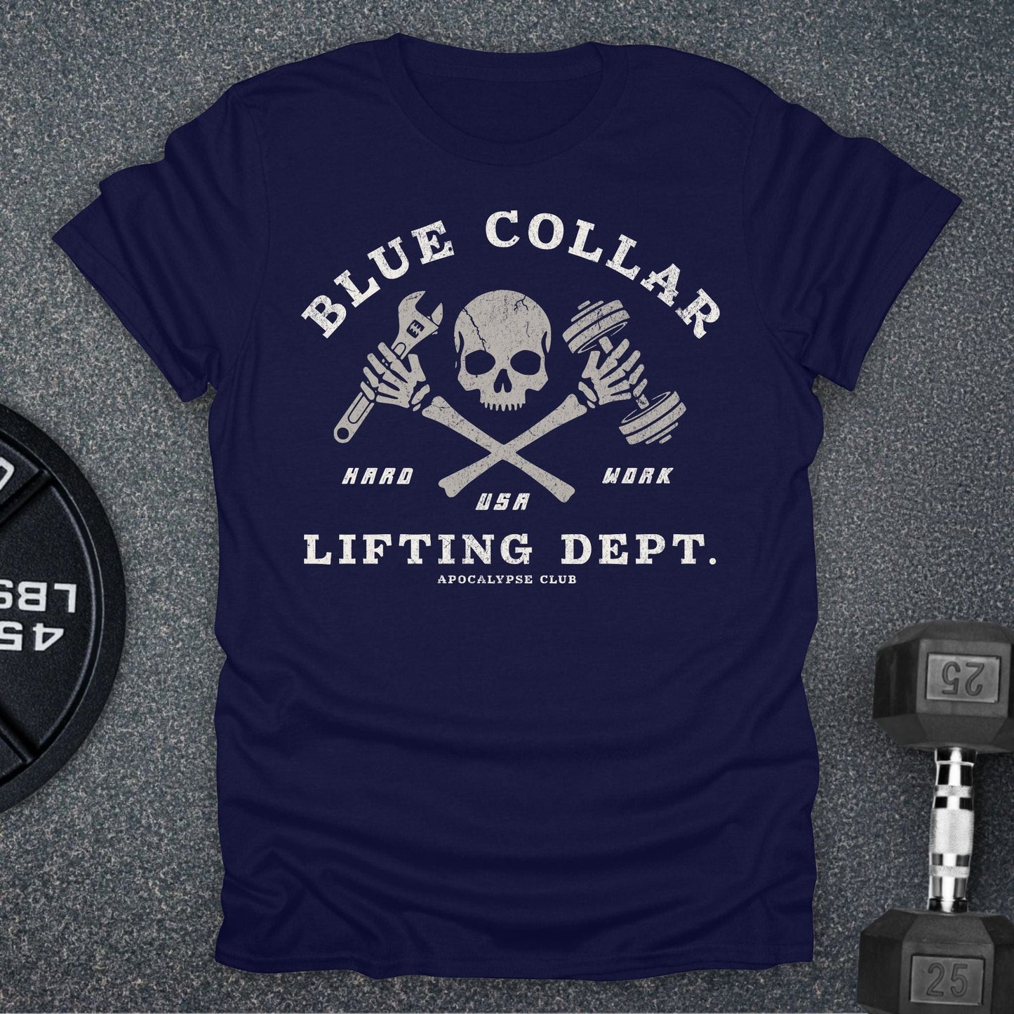 Blue Collar Lifting T-Shirt