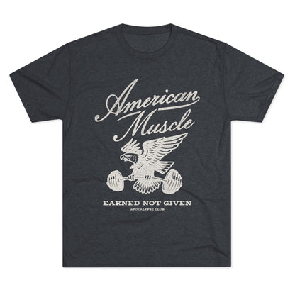 American Muscle Emblem Tri-Blend T-Shirt