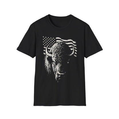 USA Bison Strength T-Shirt