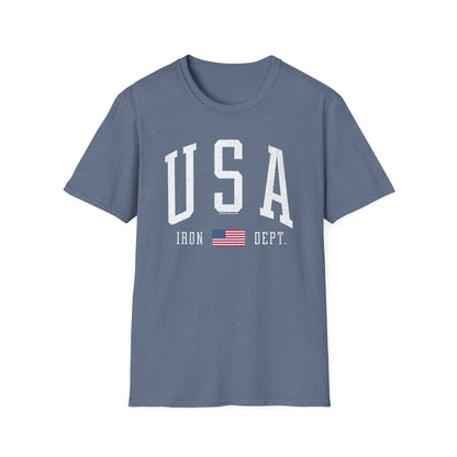 USA Iron Dept T-Shirt