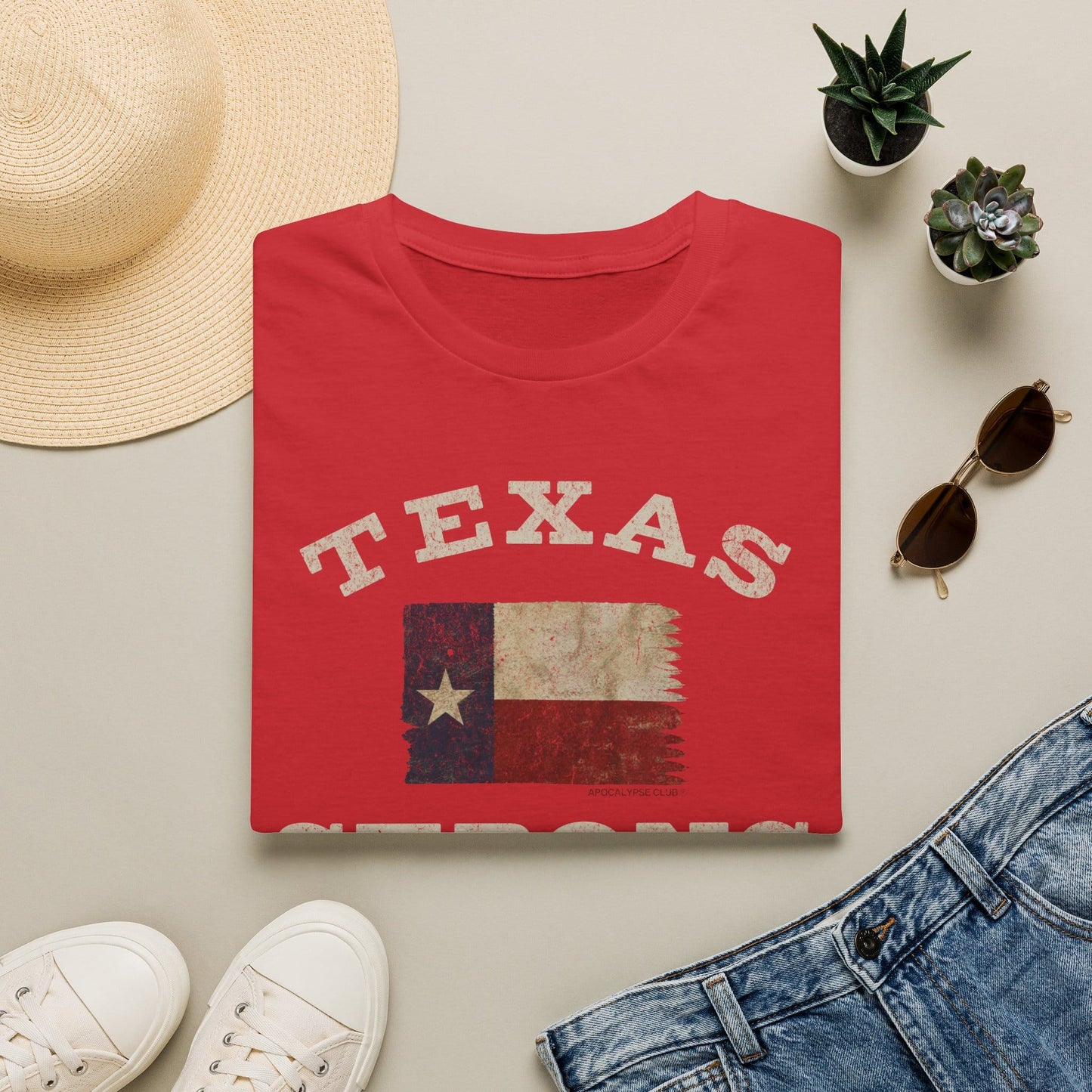 Texas Strong Flag T-Shirt
