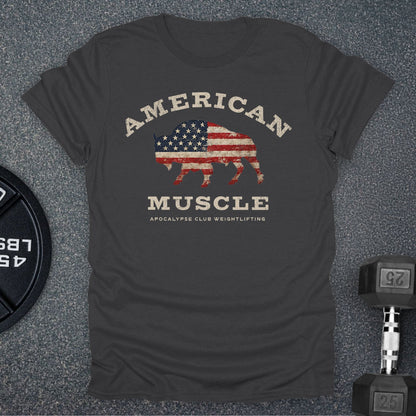 American Muscle Bison T-Shirt
