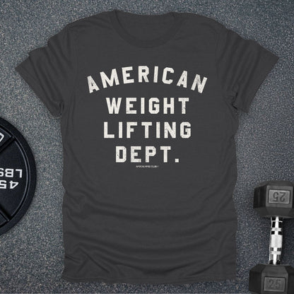 American Weightlifting Dept T-Shirt