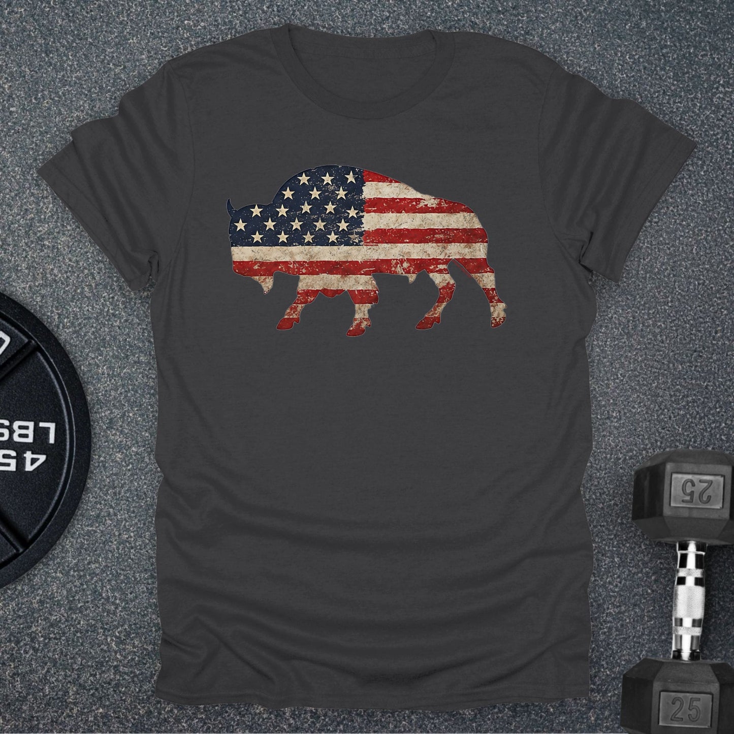 USA Bison T-Shirt