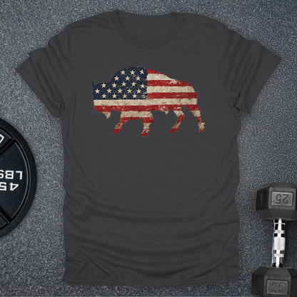 USA Bison T-Shirt