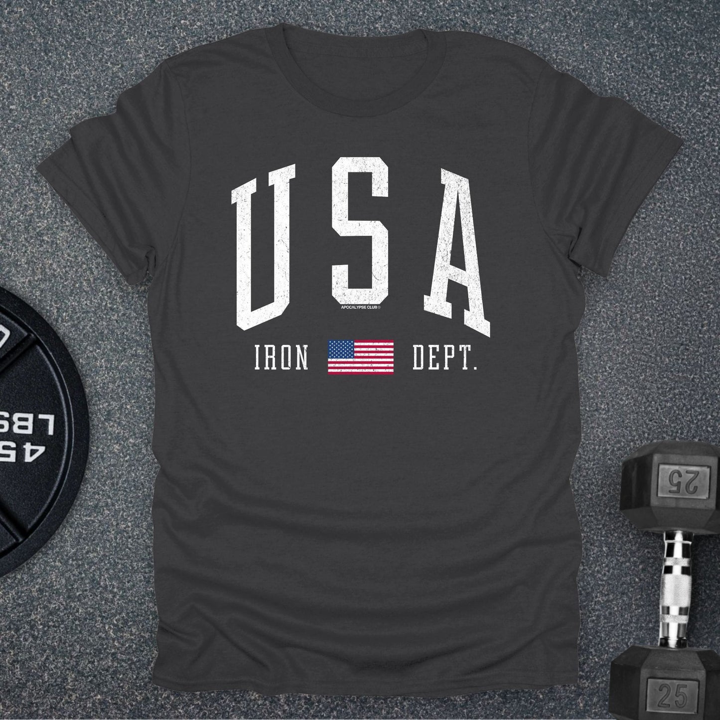 USA Iron Dept T-Shirt