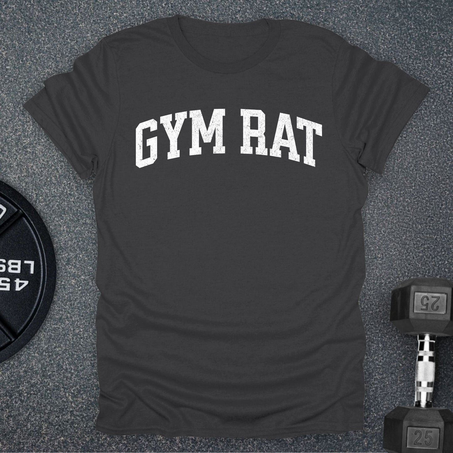 College Gym Rat T-Shirt