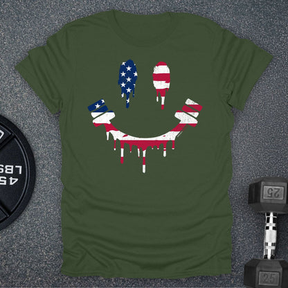 Happy To Suffer USA T-Shirt