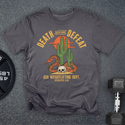 Death Before Defeat Premium T-Shirt