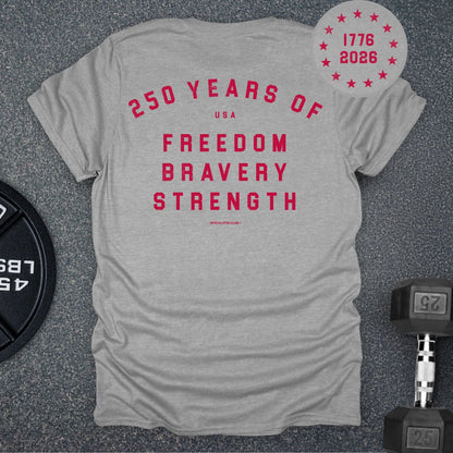 250th Anniversary Pillars T-Shirt